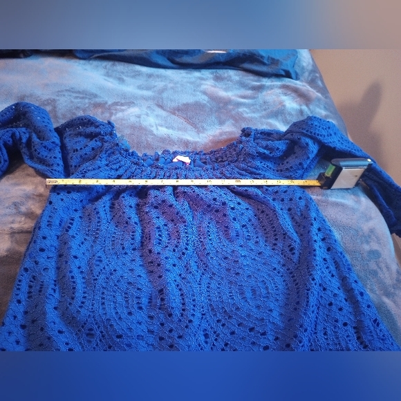 Lilly Pulitzer women's off shoulder long sleeve blouse - Picture 6 of 10